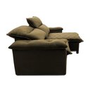 Ver imagem 3 de Sofá Retrátil Reclinável Paris 1,80m Suede Velut Bege Molas Ensacadas - King House