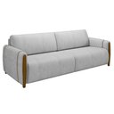 Ver imagem 6 de Conjunto Decorativo Poltrona e Sofá 223cm Maceió Veludo Cinza - Gran Belo