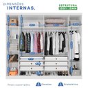 Ver imagem 6 de Guarda-Roupa Casal 6 Portas 6 Gavetas Angra Expresso Móveis