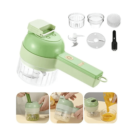 Cortador de Legumes Portátil 4 em 1