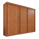 Ver imagem 4 de Guarda-Roupas 3 Portas 6 Gavetas Dinamarca Marrom/Cinamomo