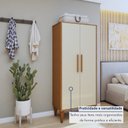 Ver imagem 5 de Multiuso 2 Portas 3 Prateleiras Araucaria Kaiki Móveis