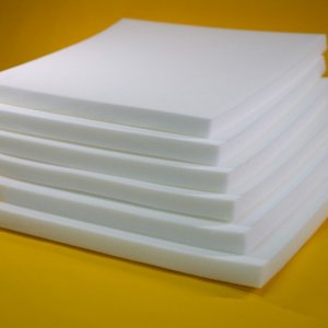 Espuma Cadeira 45x45x3cm D28 - Kit 6 Unid.:branco