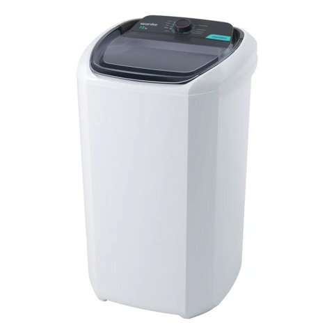 Tanquinho de Lavar Roupa 12kg Wanke Comfort Semiautomática Branco 127v - Lwbe120t3