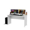 Ver imagem 2 de Mesa para Computador Gamer Escritório 120cm Branco