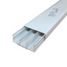 Canaleta Branca Sistema X 40x16mm C/ Fita Dupla Face C/ 2 Metros com 5 Unidades - 3