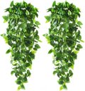 Ver imagem 1 de Kit com 2 Plantas Folhagem de Heras 65cm Verde Artificial