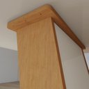 Ver mais imagens de Mesa de Jantar Retangular 6 Lugares Tampo com Vidro 170cm Apogeu Bege Amêndoa Clean/Off White