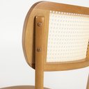 Ver imagem 7 de Cadeira de Madeira Esmeralda Tela no Encosto Couro Sintético