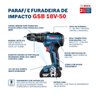 Furadeira Impacto Brushless 1/2 18V GSB 18V50 Maleta Bosch - 6