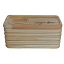 Ver imagem 3 de Kit Jogo Conjunto 6 Pires Ret. P/ Xícaras Café Chá - Pinus-2