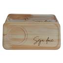 Ver imagem 5 de Kit Jogo Conjunto 6 Pires Ret. P/ Xícaras Café Chá - Pinus-2