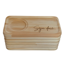 Ver imagem 1 de Kit Jogo Conjunto 6 Pires Ret. P/ Xícaras Café Chá - Pinus-2