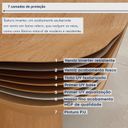 Ver imagem 7 de Mesa de Jantar 6 Lugares Retangular Tampo MDF Luar