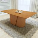 Ver imagem 4 de Mesa de Jantar 6 Lugares Retangular Tampo MDF Luar