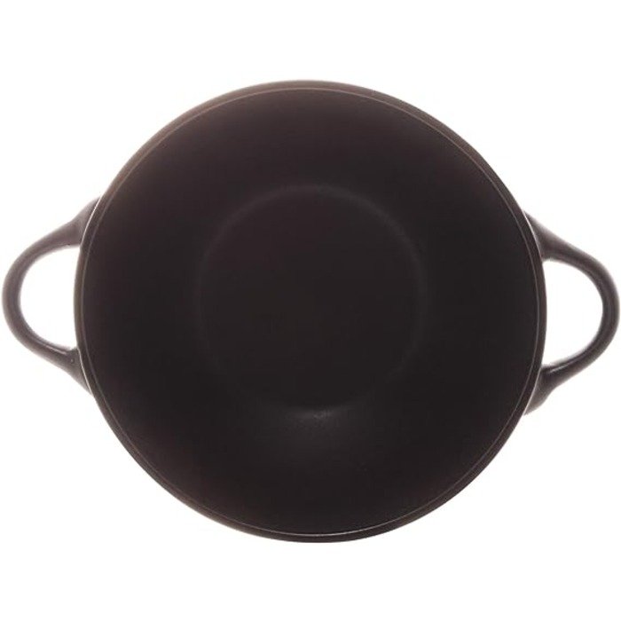 Consume de Cerâmica Bowl Blessed Preto Matt/laranja 12cm X 7cm Bon Gourmet - 6