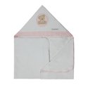 Ver imagem 1 de Toalha de Banho em Malha Urso Bolacha Rosa