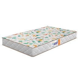 Quarto de Bebê Ariel 4 Portas com Berço Americano Mirelle Off White Bétula com Colchão Gazin –caroli - 5