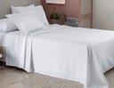 Ver imagem 1 de Jogo de Cama Casal Neo Essencial 180 fios 100%Algodão 4Peças Cor: Branco