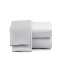 Jogo de Cama Casal Neo Essencial 180 fios 100%Algodão 4Peças Cor: Branco - 2