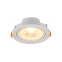 Ver imagem 1 de Spot de Led Blumenau MR16 Redondo 6W Bivolt 3000K Luz Amarela