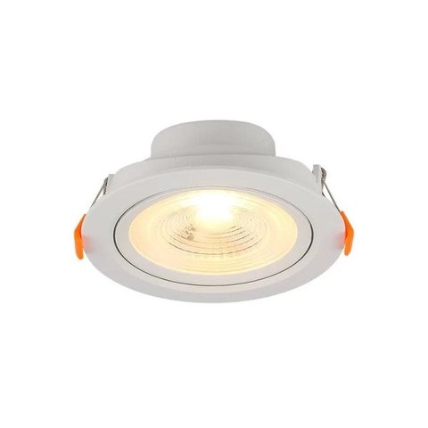 Spot de Led Blumenau MR16 Redondo 6W Bivolt 3000K Luz Amarela