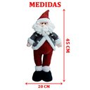 Ver imagem 2 de Boneco Natalino Enfeite Decorativo de Natal Papai Noel 45cm
