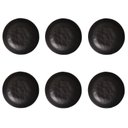 Ver imagem 1 de Conjunto de Pratos Fundos 06 Peças Linhas Preto Matte Porto Brasil