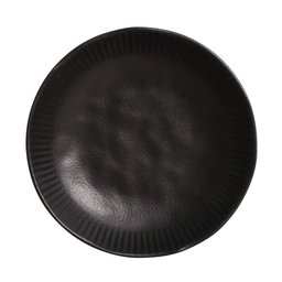 Conjunto de Pratos Fundos 06 Peças Linhas Preto Matte Porto Brasil - 5