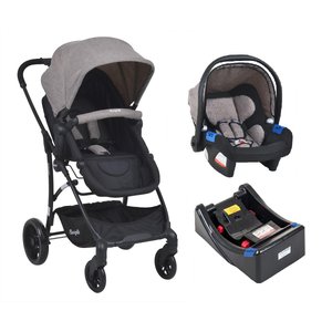 Conjunto Carrinho de Bebê Convert - Cappuccino - Burigotto