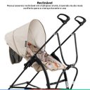 Ver imagem 3 de Carrinho De Bebê Passeio 6M a 15kg Guarda-Chuva Reversível Reclinável Campora Girafa Galzerano - Gir