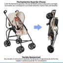 Ver imagem 6 de Carrinho De Bebê Passeio 6M a 15kg Guarda-Chuva Reversível Reclinável Campora Girafa Galzerano - Gir