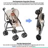 Carrinho De Bebê Passeio 6M a 15kg Guarda-Chuva Reversível Reclinável Campora Girafa Galzerano - Gir - 6