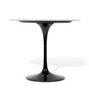 Ver imagem 3 de Mesa Saarinen Redonda Carrara 100cm - Base Preta
