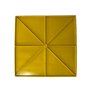 KIT 10 PÇS PISO TÁTIL DIRECIONAL PVC 25X25 ARGAMASSADO AM - 3
