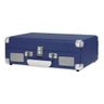 Vitrola Raveo Sonetto Chrome Navy Azul Bluetooth Disco e Usb - 5