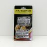 Kit 2 Fechos Travas Tramela Deslizantes de Aço Inoxidável para Porta Armário 6,5cm Fechadura Facil N - 7