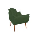 Ver imagem 4 de Kit 03 Poltronas Opala Confortável Sala, Quarto Cor:verde