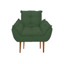 Ver imagem 2 de Kit 03 Poltronas Opala Confortável Sala, Quarto Cor:verde