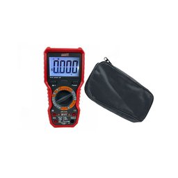 Kit Multímetro Digital Corrente Resistência Tensão Capacitância Diodo Continuidade Rms Md-800 Portát - 1