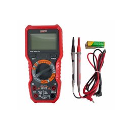 Kit Multímetro Digital Corrente Resistência Tensão Capacitância Diodo Continuidade Rms Md-800 Portát - 2