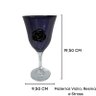 Taça Negra Pomba Gira Lirio Rosa Super Luxo 330 Ml -vidro - 2