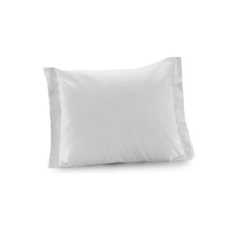 Par de Fronhas 180 Fios Algodão 50x70cm 2 Abas Padrão Hotel:branca