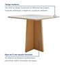 Conjunto Sala de Jantar 4 Lugares Quadrado Tampo Vidro/MDF Mesa Celebrare com Cadeiras Luar - 15
