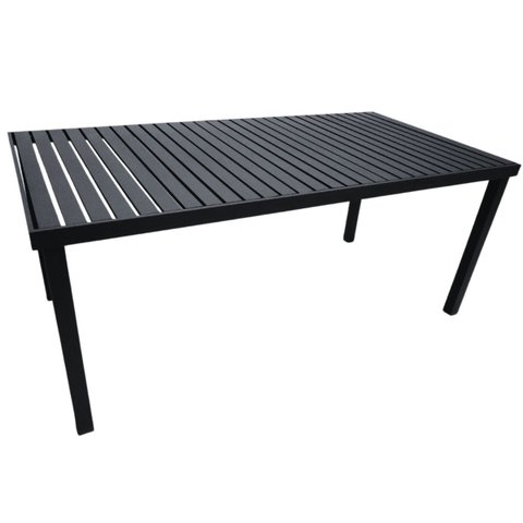 Mesa Retangular 2,40x1,00m Alumínio Torino de Piscina Jardim Jantar