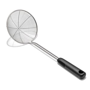 Escumadeira com Cabo em Aço Inox Antiderrapante 37,6cm Oxo