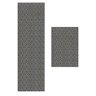 Kit Tapete Passadeira Antiderrapante 1.30m X 45cm Jogo 2 Peças para Cozinha / Corredor Tear Artesana - 7