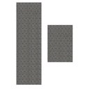 Ver imagem 7 de Kit Tapete Passadeira Antiderrapante 1.30m X 45cm Jogo 2 Peças para Cozinha / Corredor Tear Artesana
