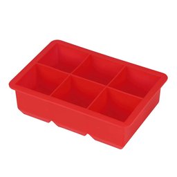 Forma de Silicone para Gelo 6 Cubos - 1