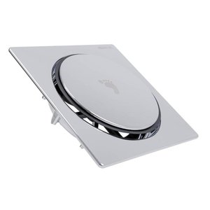 Ralo Click Abs 15cm Quadrado Cromado 020.010217 Aquaplas